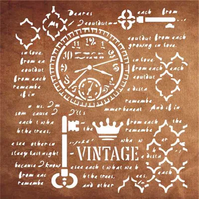 Producto - Stencil 20x20 cm G347