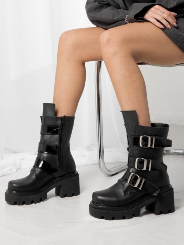 Producto - Borcegos Cuero Vacuno Suria