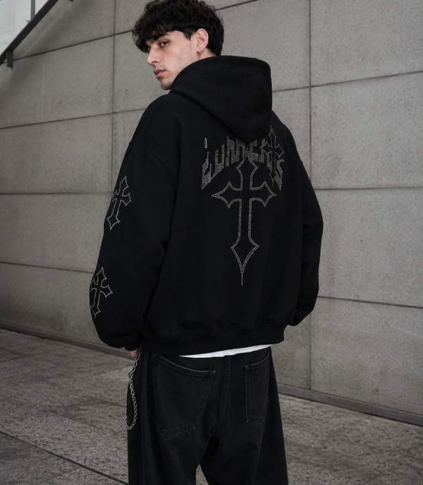 Producto - HODDIE CRUZ CON STRASS