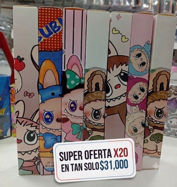 Producto - BE1633 PERFUMES ALTA GAMA DE LABUBUS X20