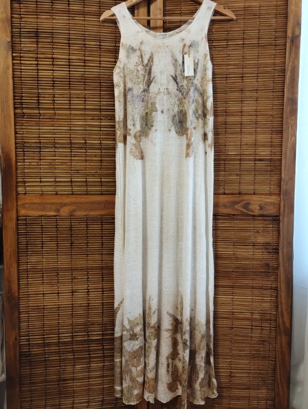 Producto - Vestido ECOPRINT hilo NATURAL