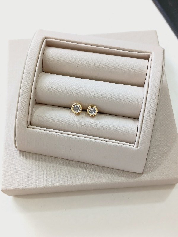 Producto - Aros susanito laminados en oro 18k
