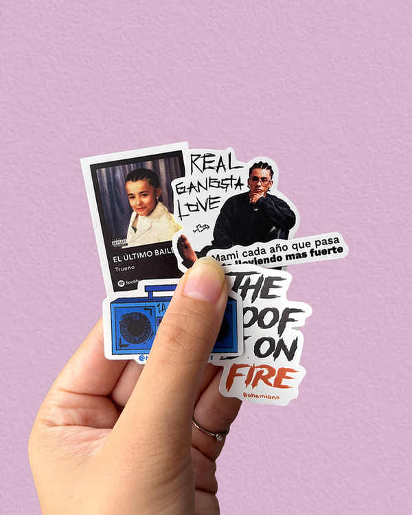 Producto - Pack EL ÚLTIMO BAILE #2 x5 stickers - Trueno
