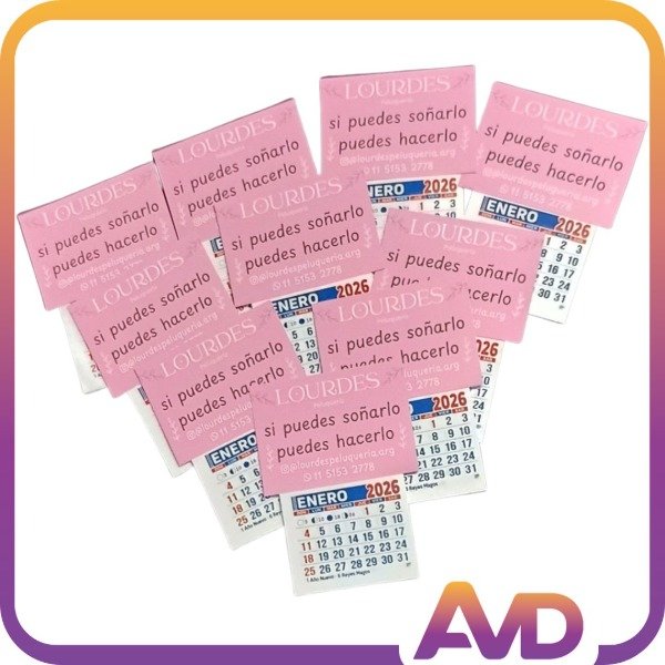 Producto - Calendario Mignon