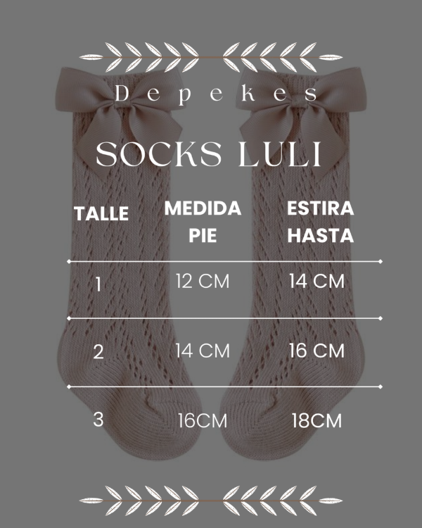 Producto - Sock Luli Gris - 1