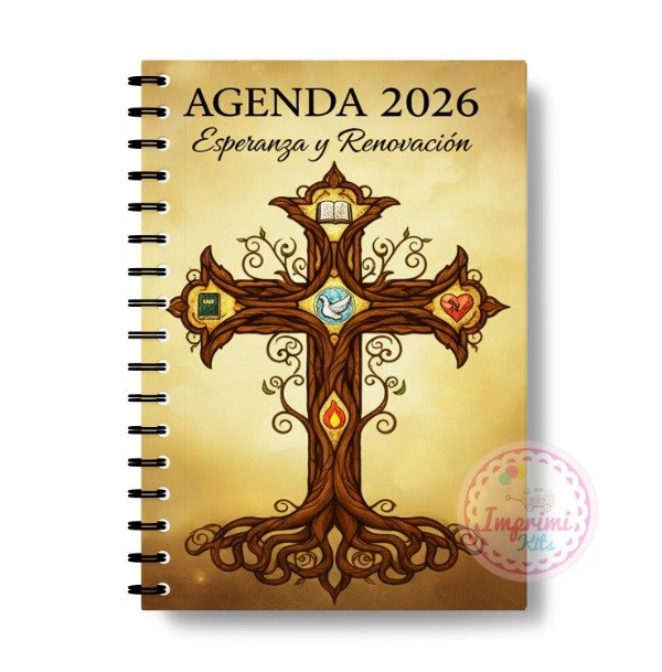 Producto - Agenda Cristiana 2026 2 días por hoja Semanal Kit Imprimible