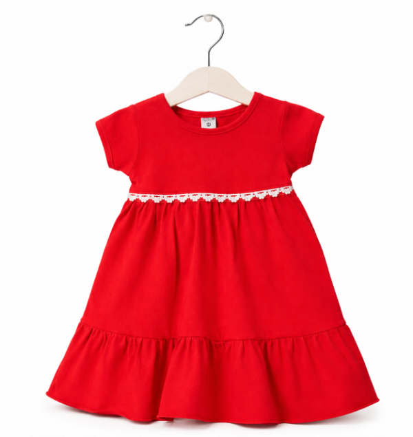 Producto - Vestido Beba Rojo (4 unid. x 7900 c/u)