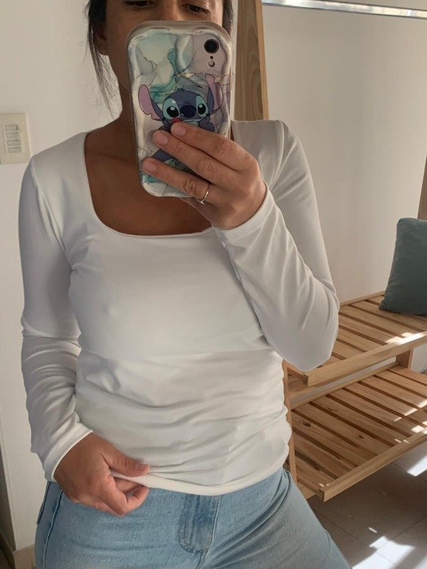Producto - Remera manga larga escote cuadrado - 3