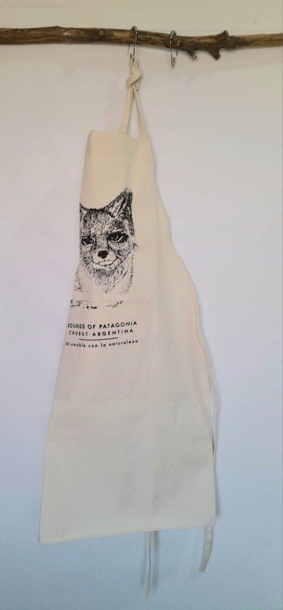 Producto - delantal de cocina . fauna zorrito