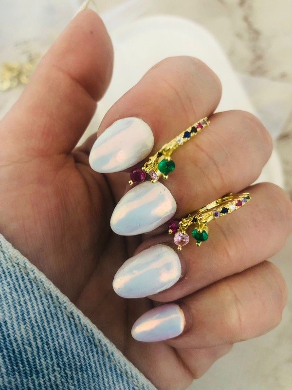 Producto - Huggies Golden dijes colgantes Bañado en Oro 18k