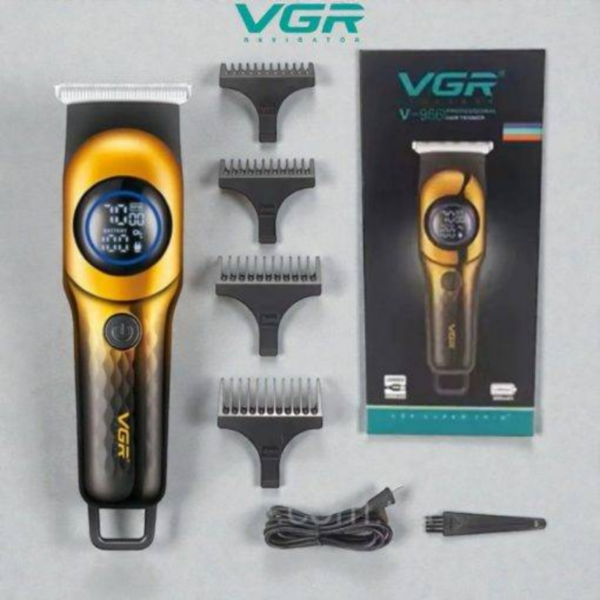 Producto - Cortadora De Pelo Eléctrica Usb Vgr V-966 Gold - 1