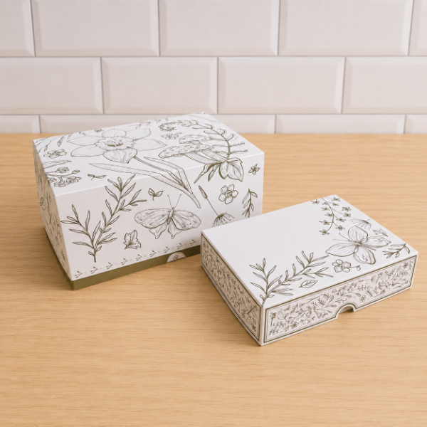 Producto - Box grande "Mariposa Dorada" - 20x15x10