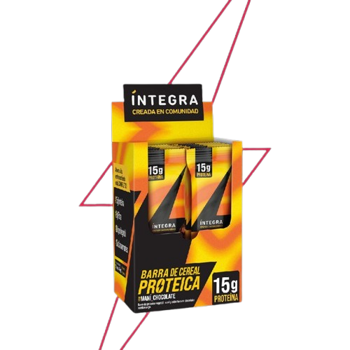 Producto - BARRA PROTEICA (MANI CHOCOLATE) 45g x 10u INTEGRA