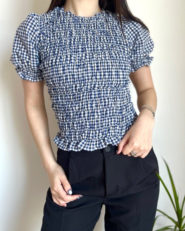 Producto - Blusa Grace estampadas (cuadrille, rayas y lunares) - 2