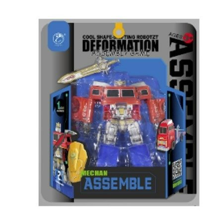 Producto - SUPER TRANSFORMERS DE COLORES 30CM EN BLISTER 2 MODELOS