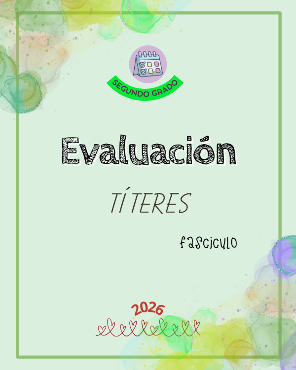 Producto - Evaluación Títeres