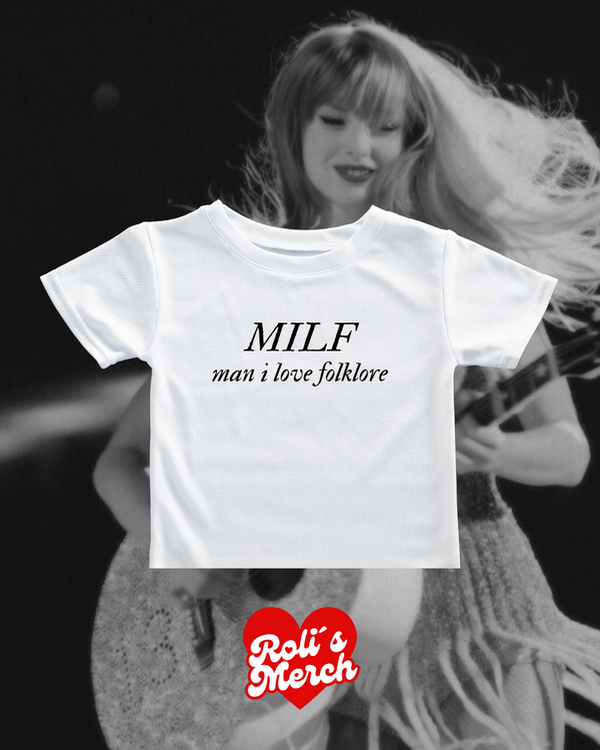 Baby tee Milf Folklore