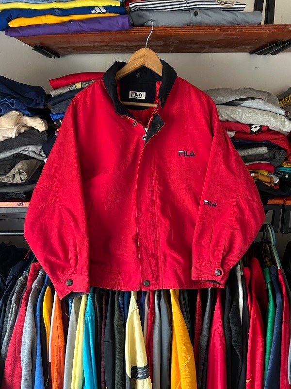 Producto - campera bomber vintage Fila Biella Italia, talle M