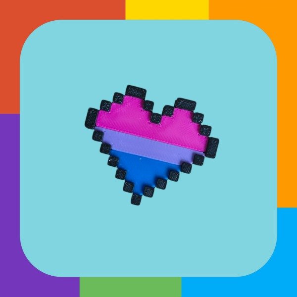 Producto - Pin Cora Pix bisex