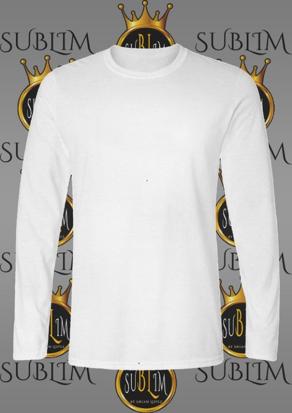 Producto - REMERAS MANGA LARGA DE MODAL PREMIUM SUBLIMABLES DE ADULTOS