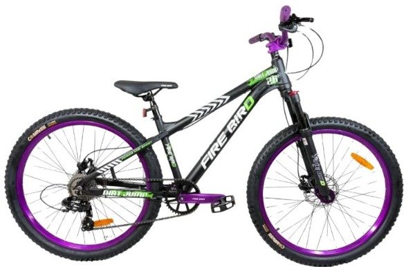 Producto - Bicicleta Stunt Dirty Jump Fire Bird Aluminio R26 8v Shimano Fr Hid - 15