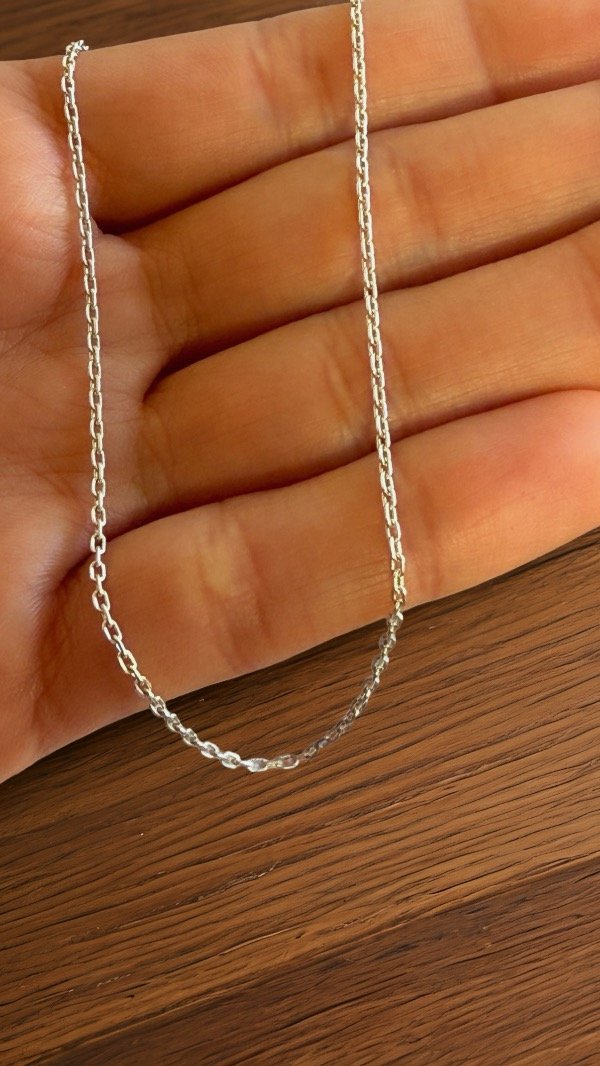 Producto - Cadena de plata 45cm C224