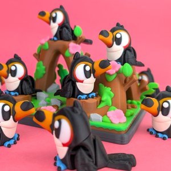 Producto - Tucán con Parque Selvatico
