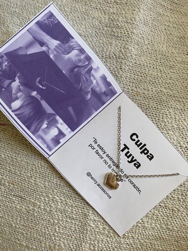 Producto - Collar culpa tuya