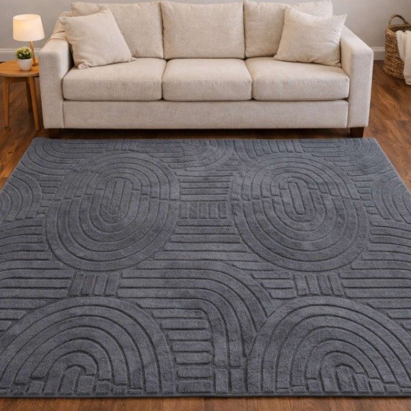 Producto - Alfombra Nordica Gris 180x230 - 3
