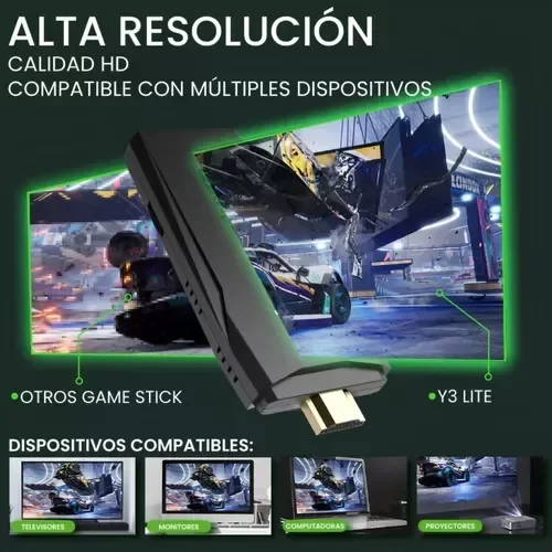 Producto - Consola Retro Game Stick Pro M15 4k Hdmi - 1