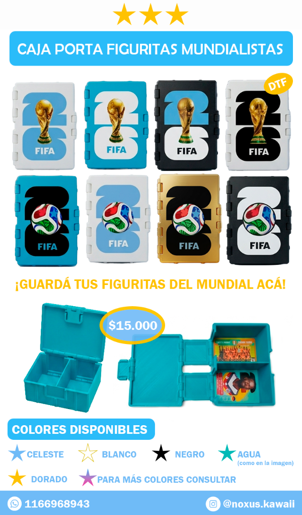 Producto - Caja porta figus mundial