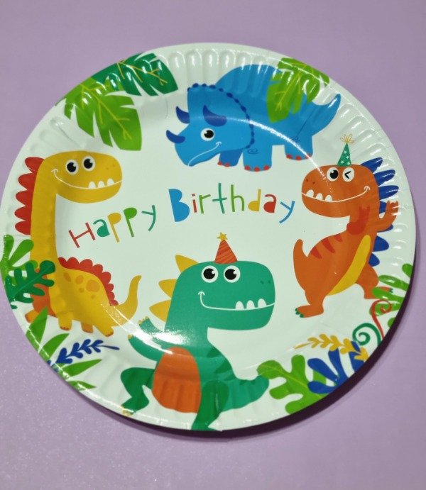 Producto - Plato Dino x6