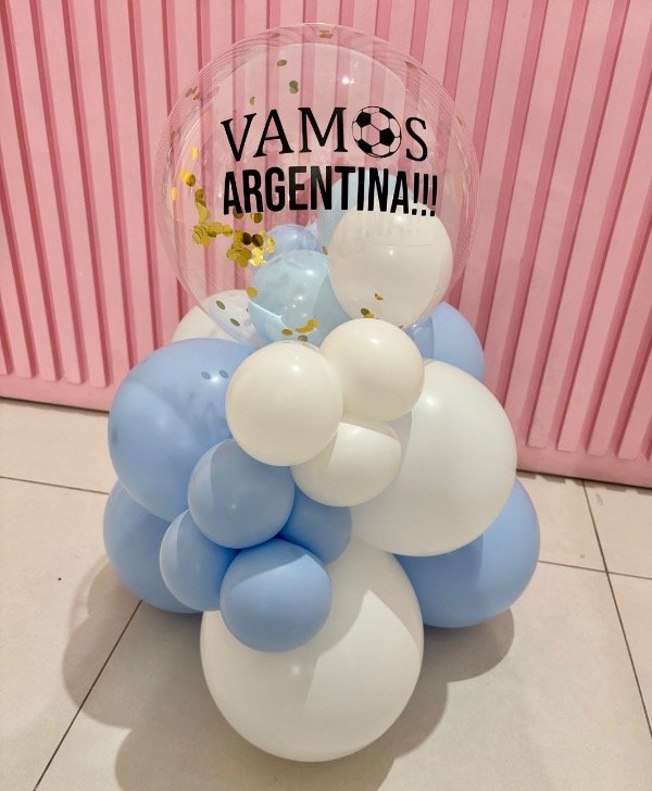 Producto - Globo burbuja con frase (LEER PIE DE FOTO)