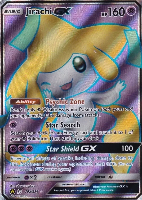 Producto - Jirachi GX - 79a/236 - Unified Minds HOLO
