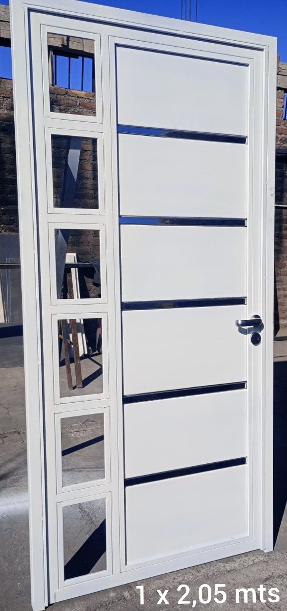 Producto - Puerta con vidrio lateral
