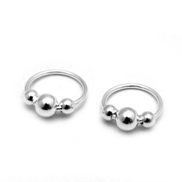 Producto - Aros 3 Bolitas 10Mm