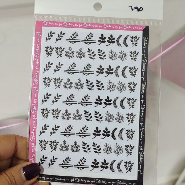 Producto - Sticker 790 hojitas