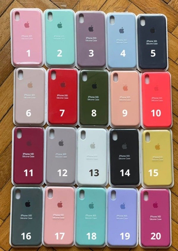 Producto - Silicone cases Iphone Xr