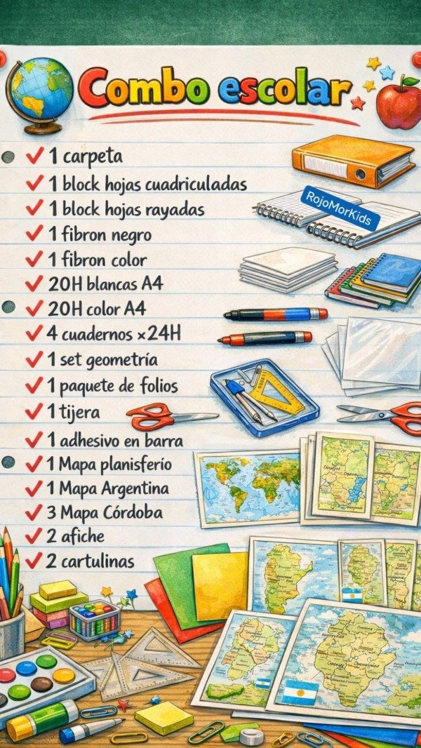 Producto - Combos escolares 01