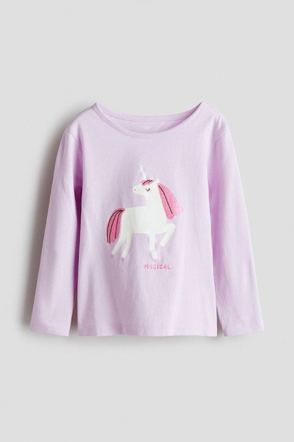 Producto - Remera HyM unicornio lila - 0