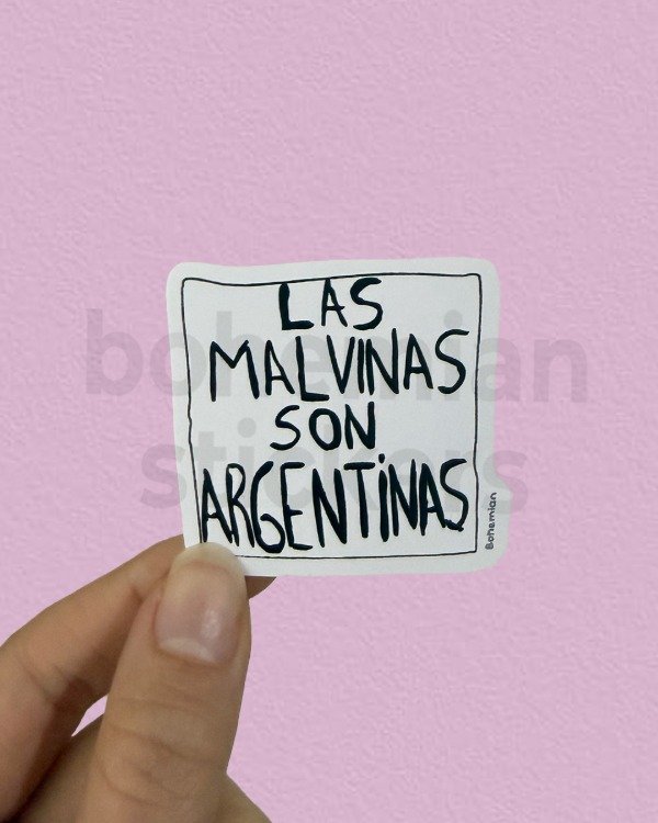 Producto - LAS MALVINAS SON ARGENTINAS - Sticker Individual de la Selección Argentina