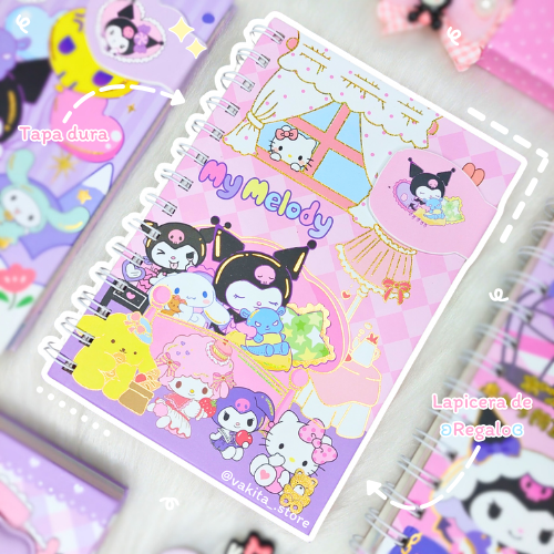 Producto - Sanrio Family Anillado - A5