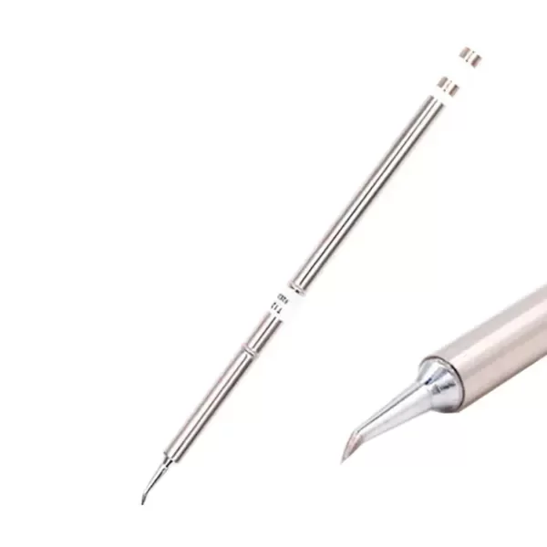 Producto - PUNTA PARA ESTACION DE SOLDADO T-12 (PUNTA CURVA) (T12-J02) (BAKON)