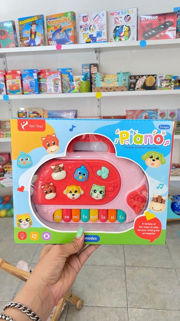 Producto - Piano animales con luces y sonidos-  Wi