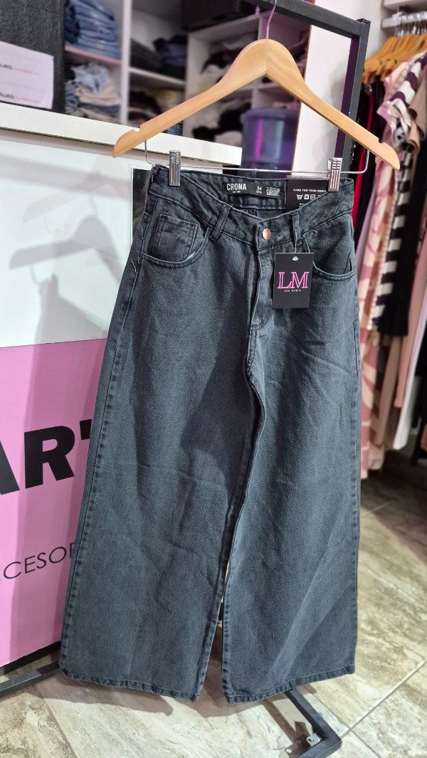 Producto - Wide leg Tiro medio bajo T.34 al 44