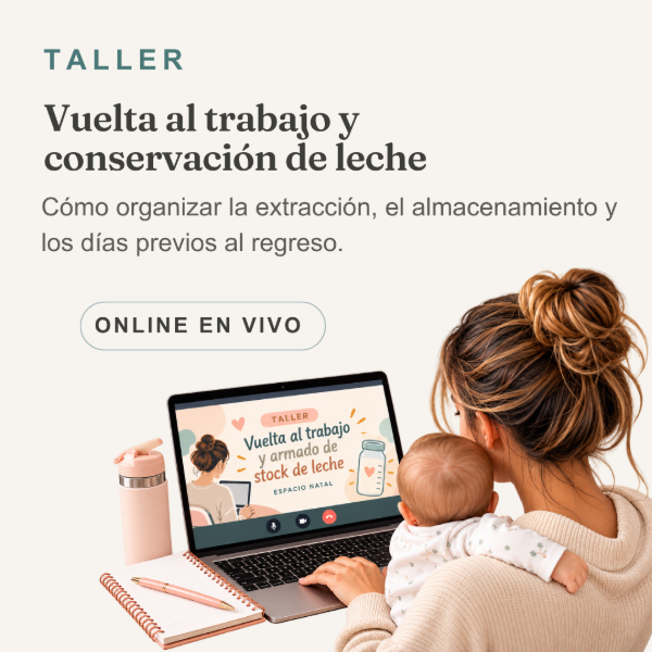 Producto - Taller de Vuelta al Trabajo y Conservación de Leche Materna - 0