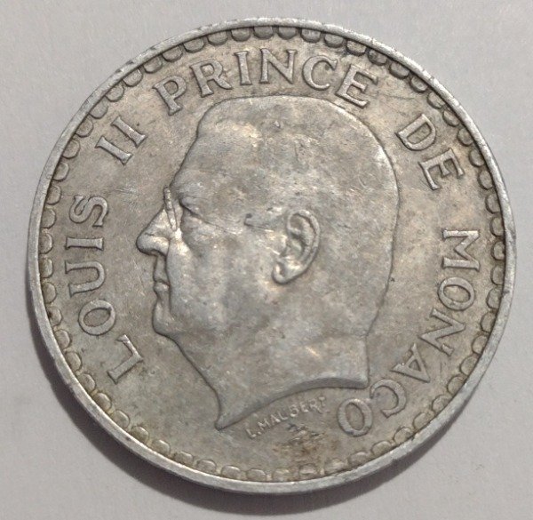 Producto - Mónaco 5 francos 1945 - 1