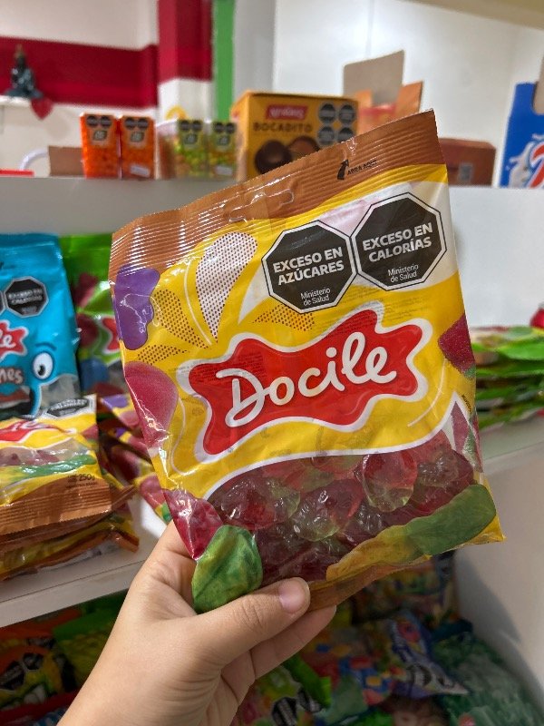 Producto - GOMITAS DOCILE 250GR FRUTILLA