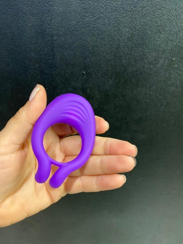 Producto - ANILLO VIBRADOR RETARDANTE PENEANO VIOLETA - 1