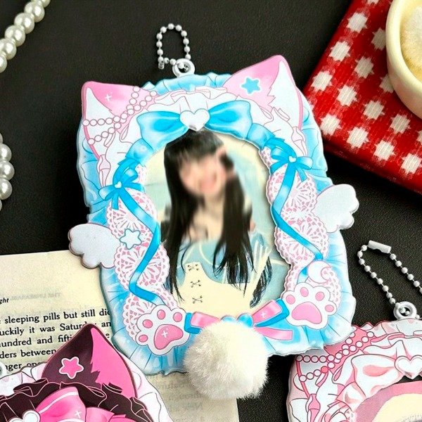 Producto - HOLDER POM POM (celeste)